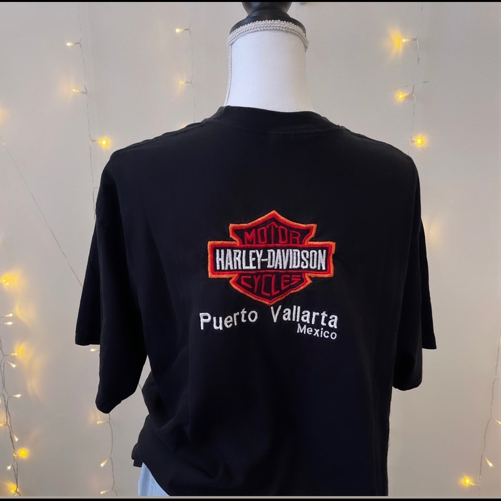 Embroidered Harley Davidson Shirt